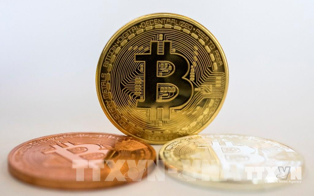 Đồng tiền điện tử Bitcoin. (Ảnh: AFP/TTXVN) Media